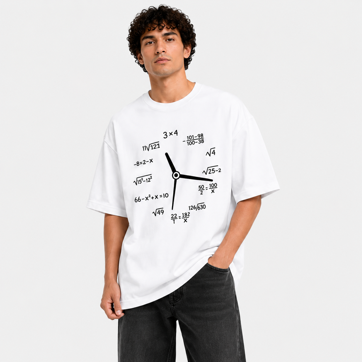Overthinking O’Clock Oversized Tee