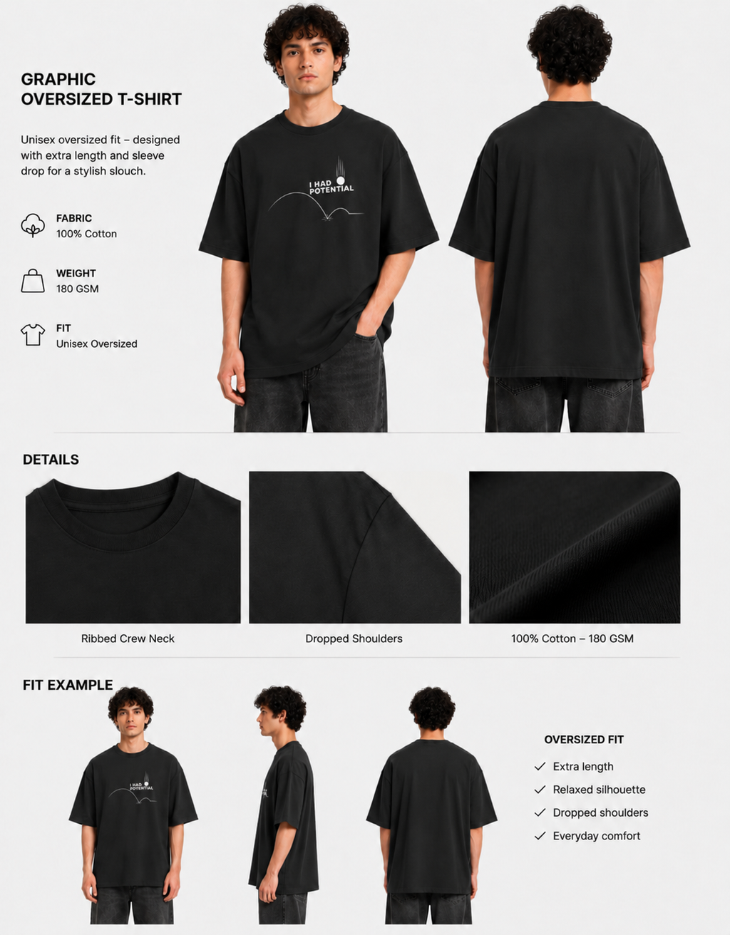 Former Gifted Kid Oversized Tee