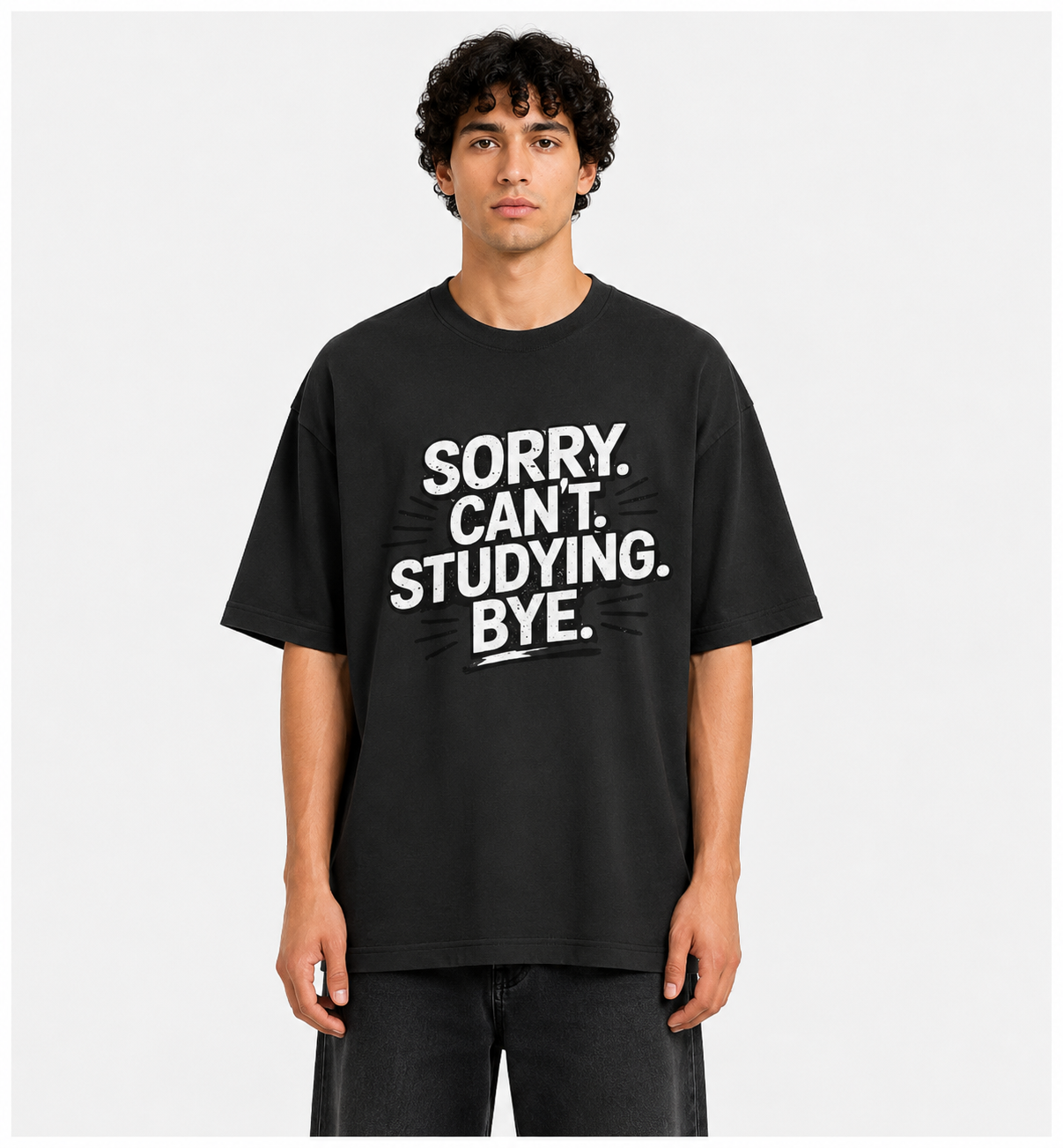 Academic Lock-In Oversized Tee
