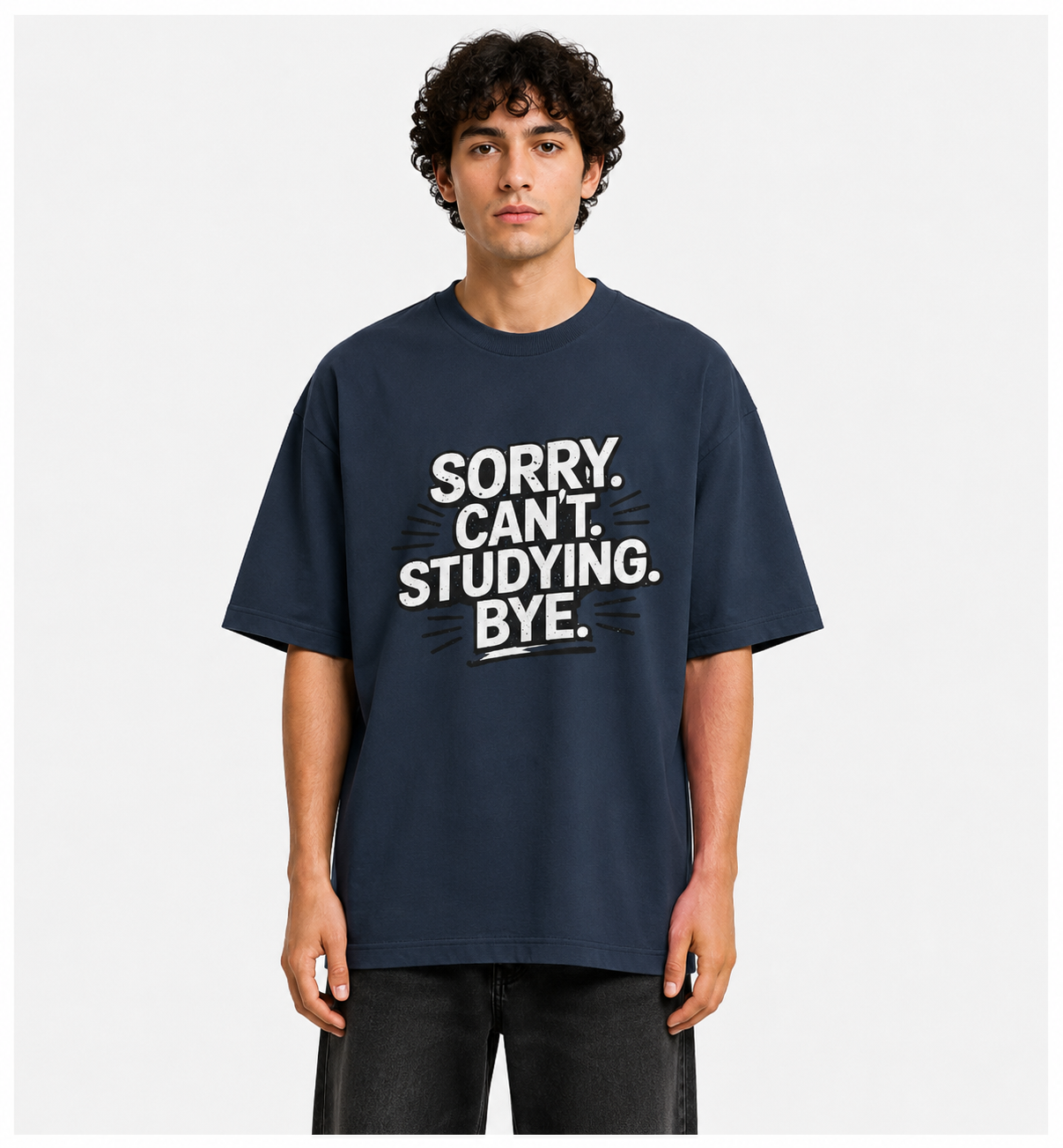 Academic Lock-In Oversized Tee