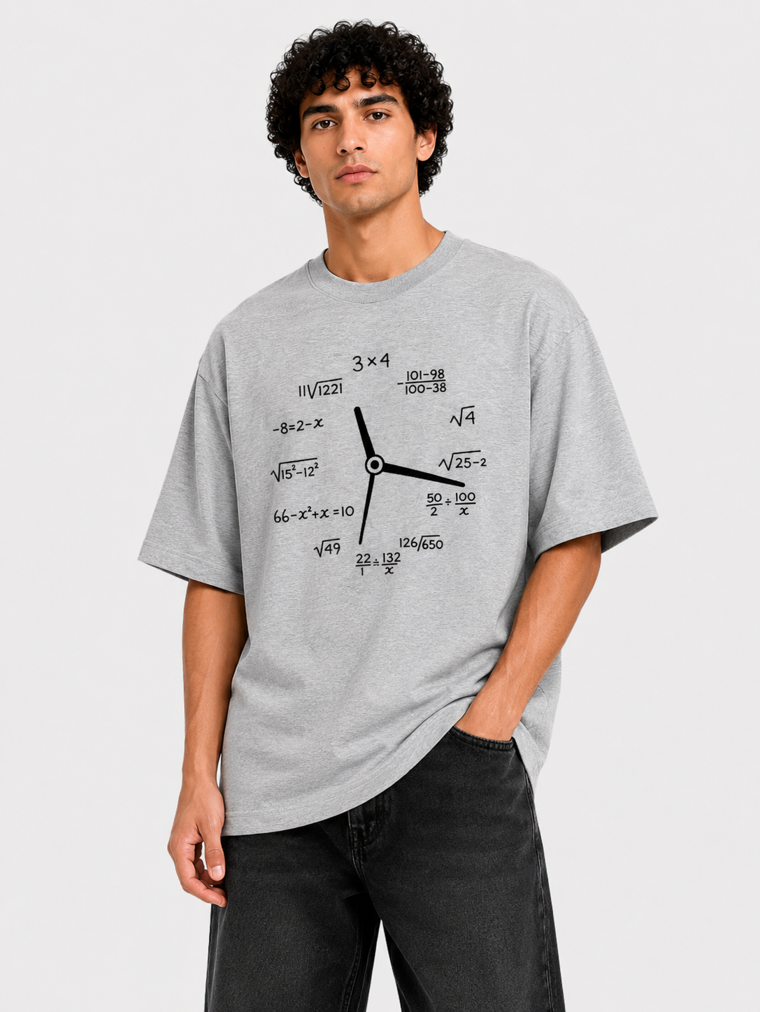 Overthinking O’Clock Oversized Tee