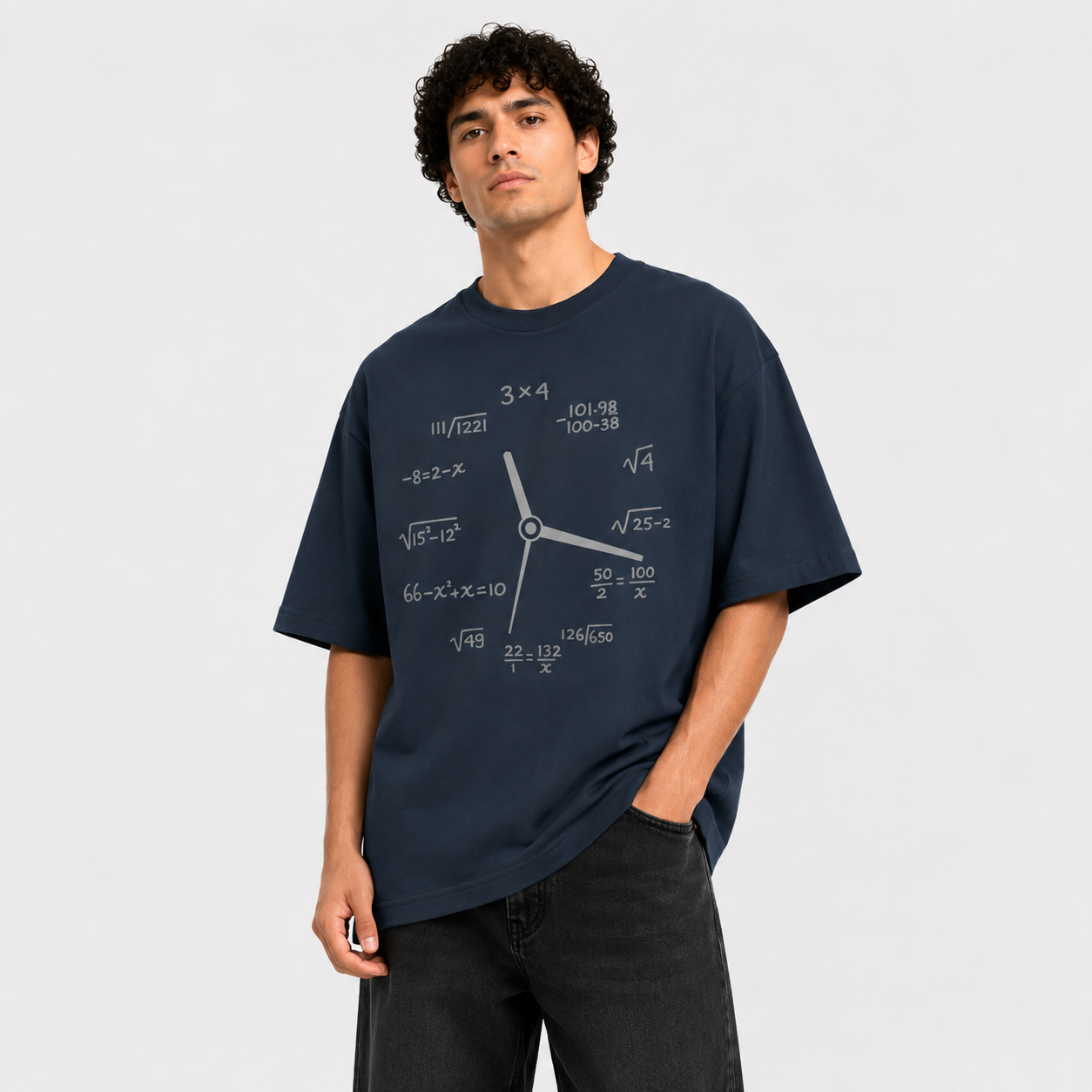Overthinking O’Clock Oversized Tee