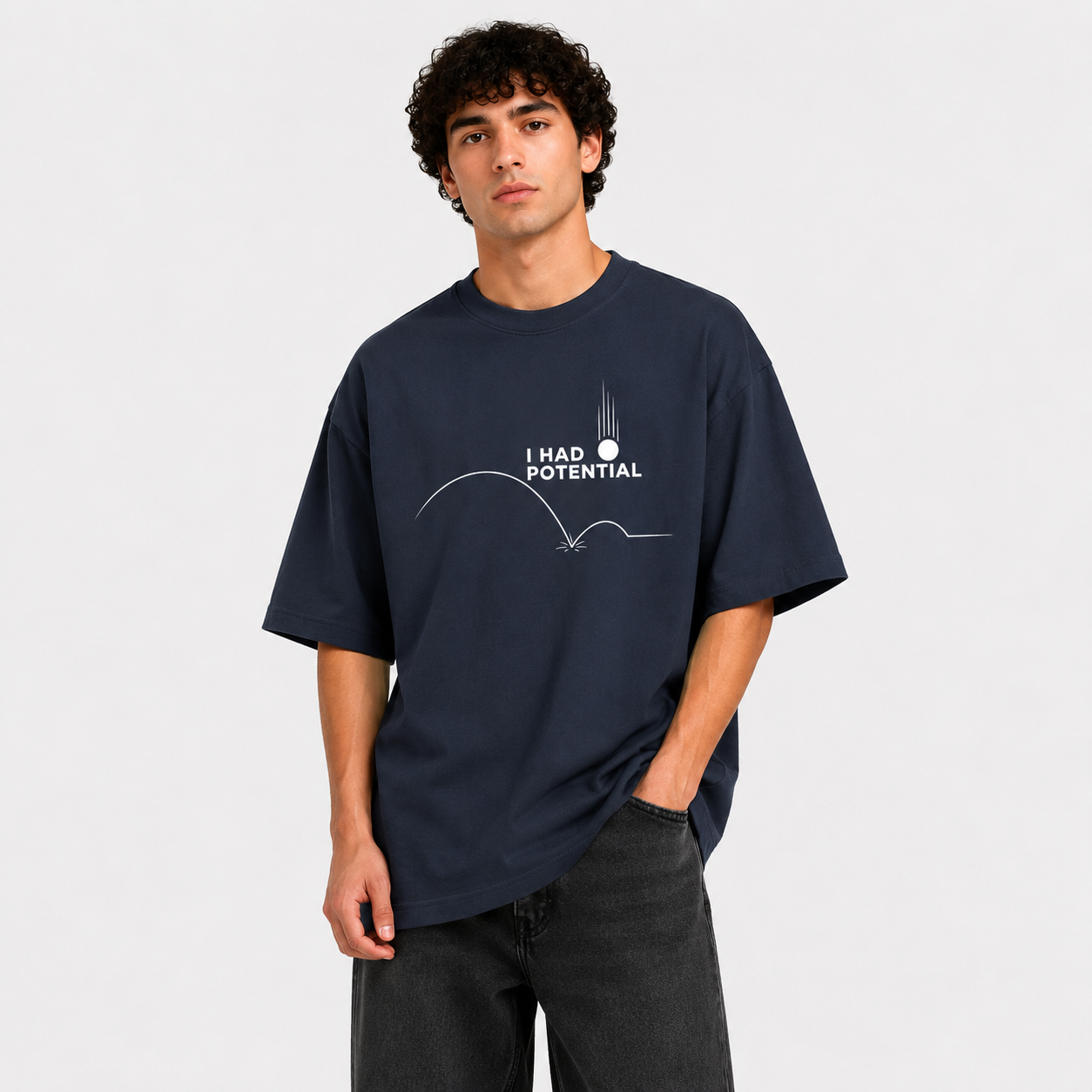 Former Gifted Kid Oversized Tee