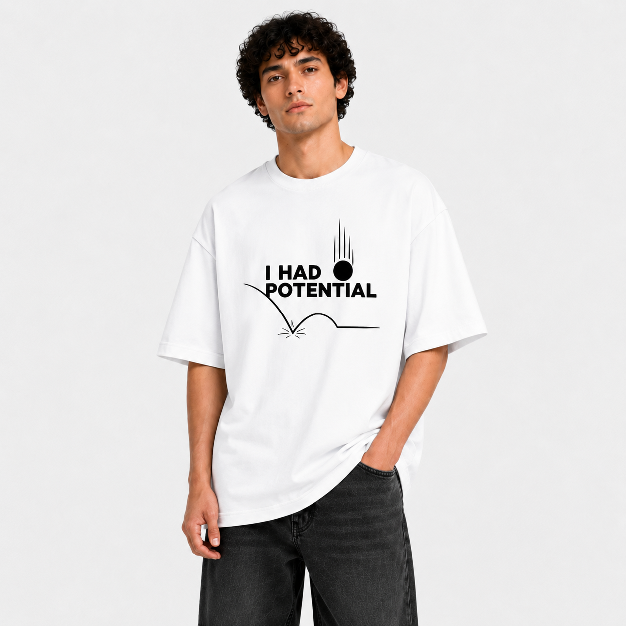 Former Gifted Kid Oversized Tee