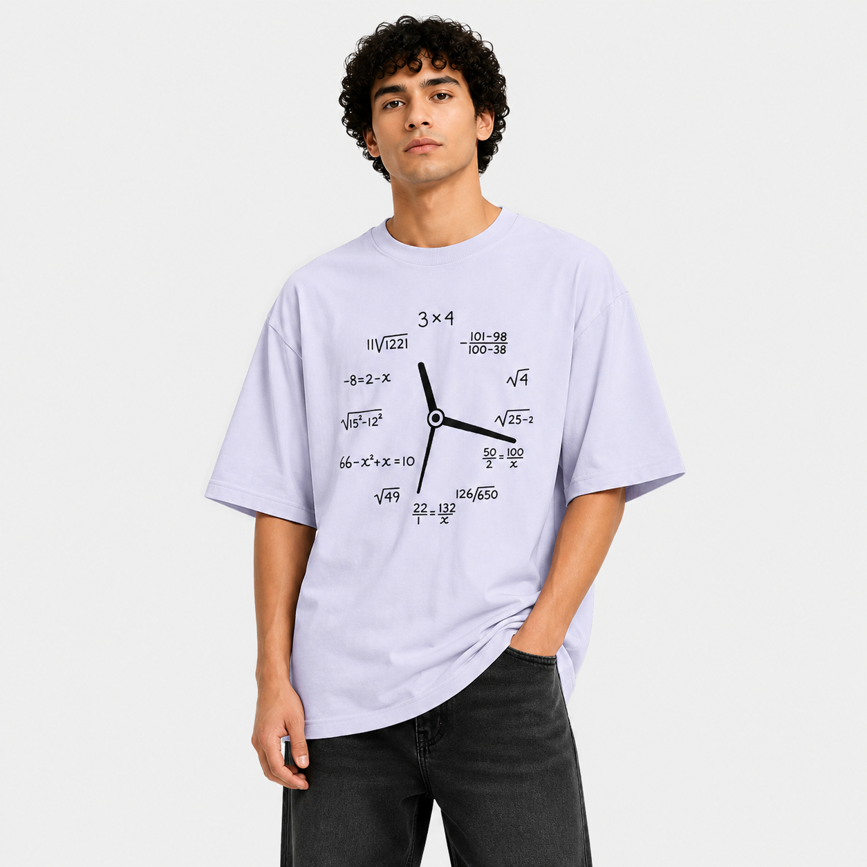 Overthinking O’Clock Oversized Tee